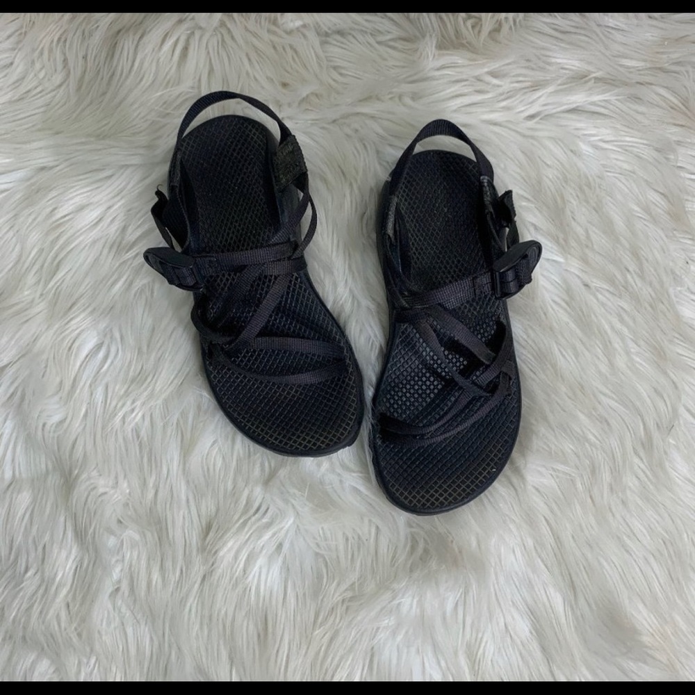 Chacos Classic Black Sandals Buckle Size 7